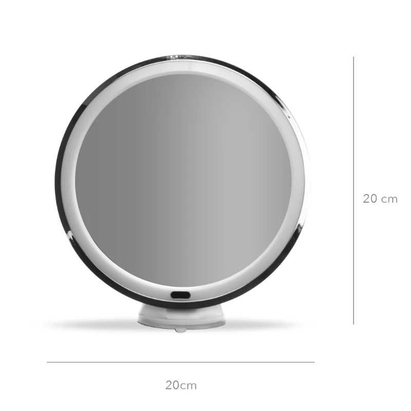 Makeup-spiegel met verlichting Ø20 cm - 10x vergroting