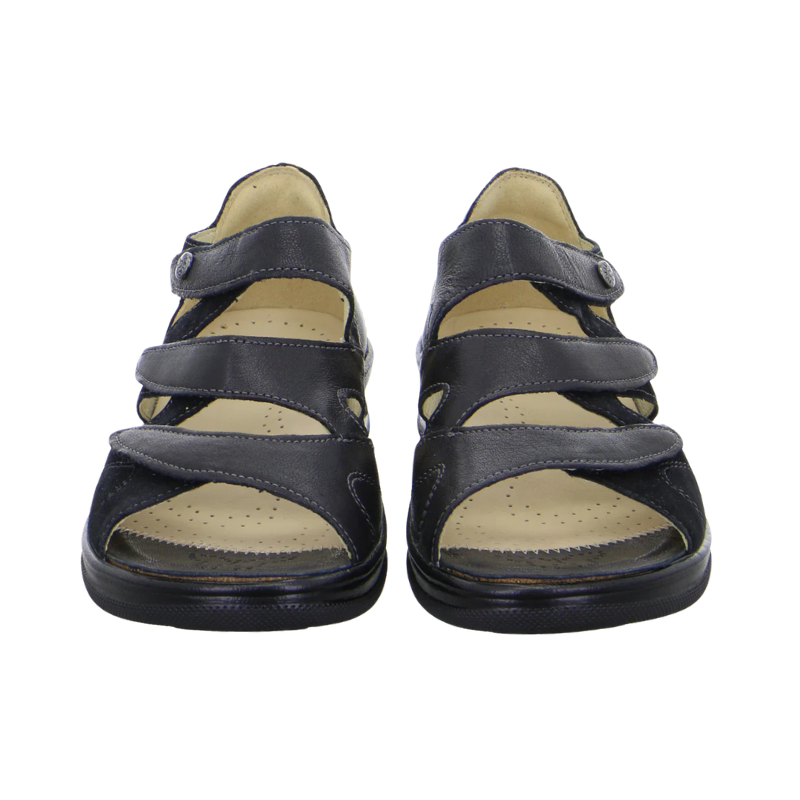 Fidelio schoen 496016-60 zwart nappa/combi