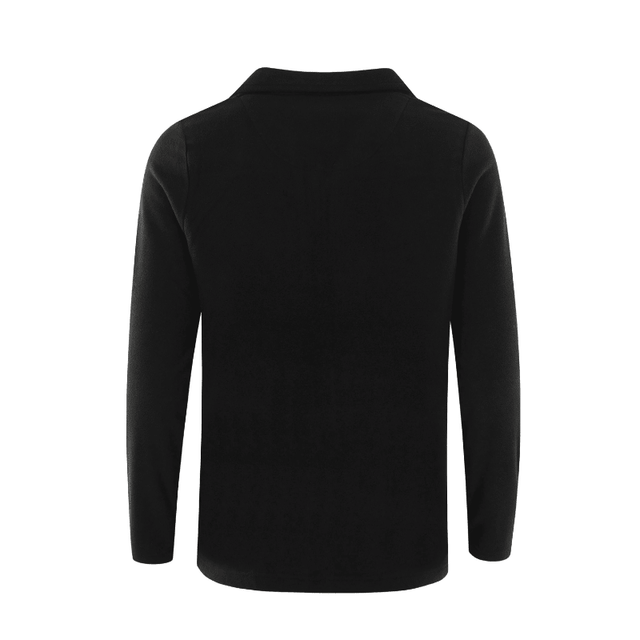 Cardigan i fleece til damer - Sort