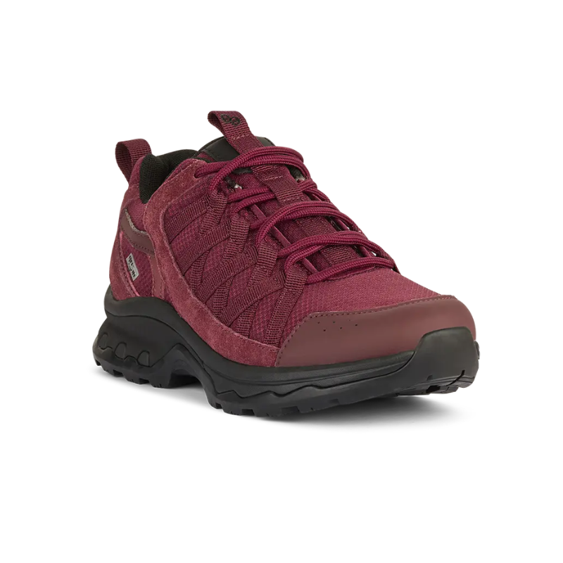 Green Comfort outdoor damessneaker - Bordeaux