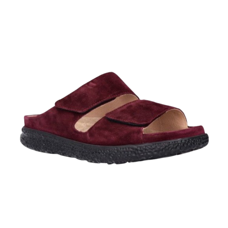 Hartjes damesslipper - Aubergine