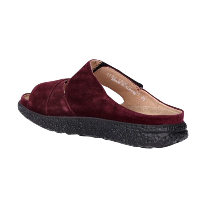 Hartjes damesslipper - Aubergine