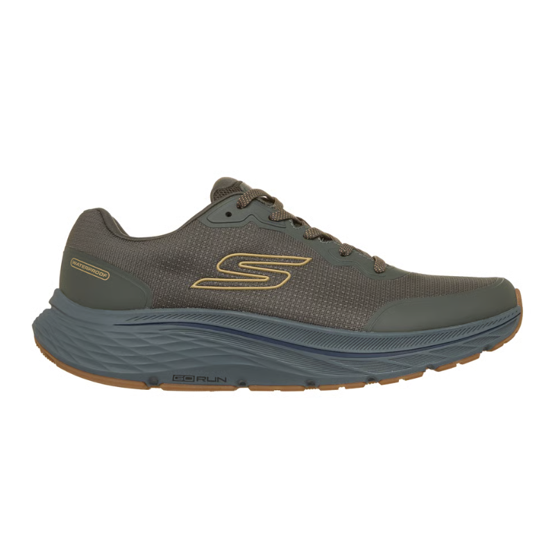 Skechers waterdichte herensneaker - Olijf