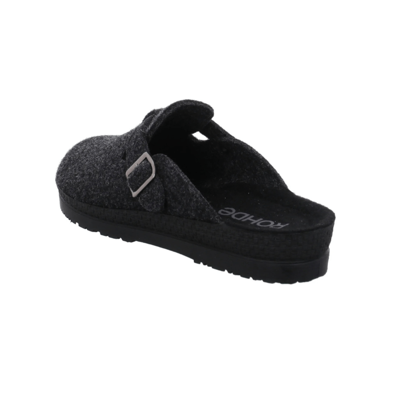 Rohde herrehjemmesko - Mørkegrå