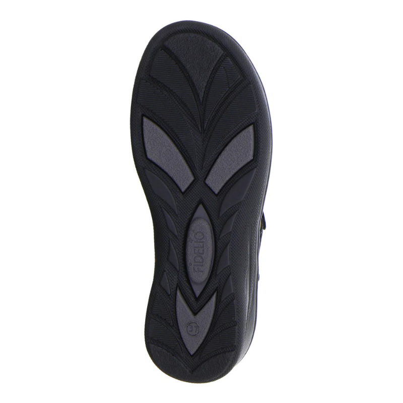 Fidelio schoen 496016-60 zwart nappa/combi
