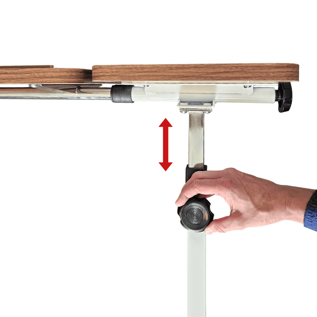 Sengebord med sideplade