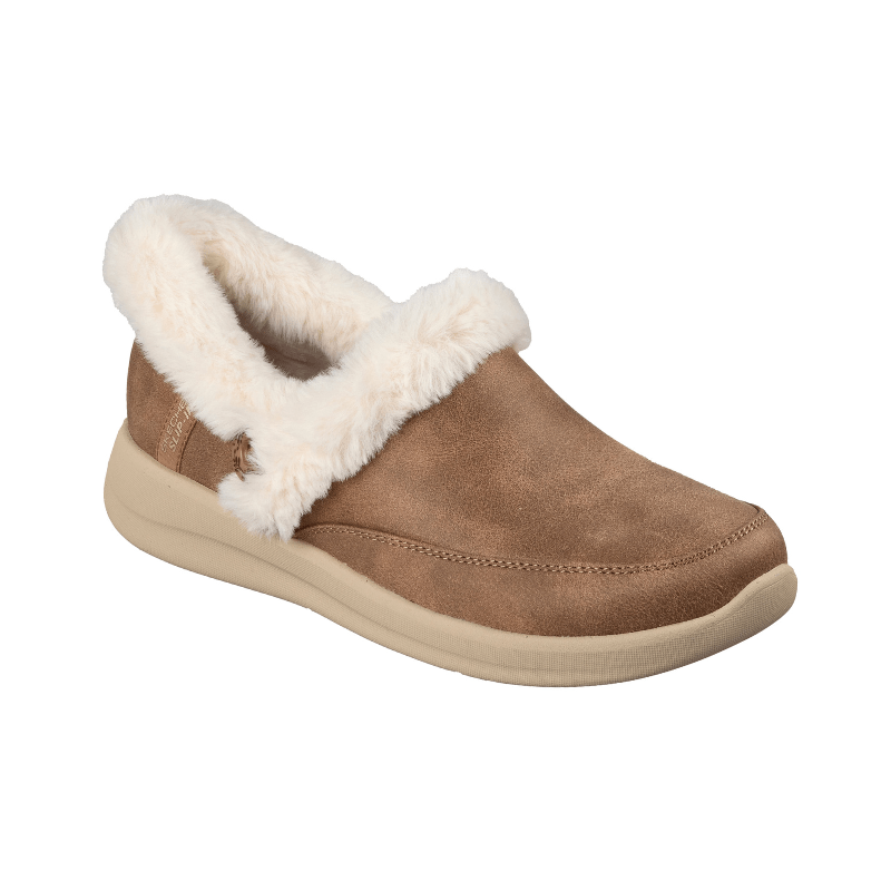 Skechers damehjemmesko - Kastanje