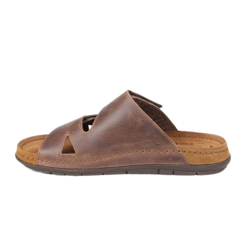 Rohde herreslipper i læder - Brun - Seniorshop