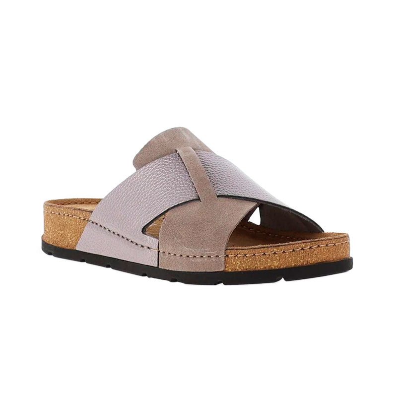 Rohde damesandal - Sølv/grå - Seniorshop