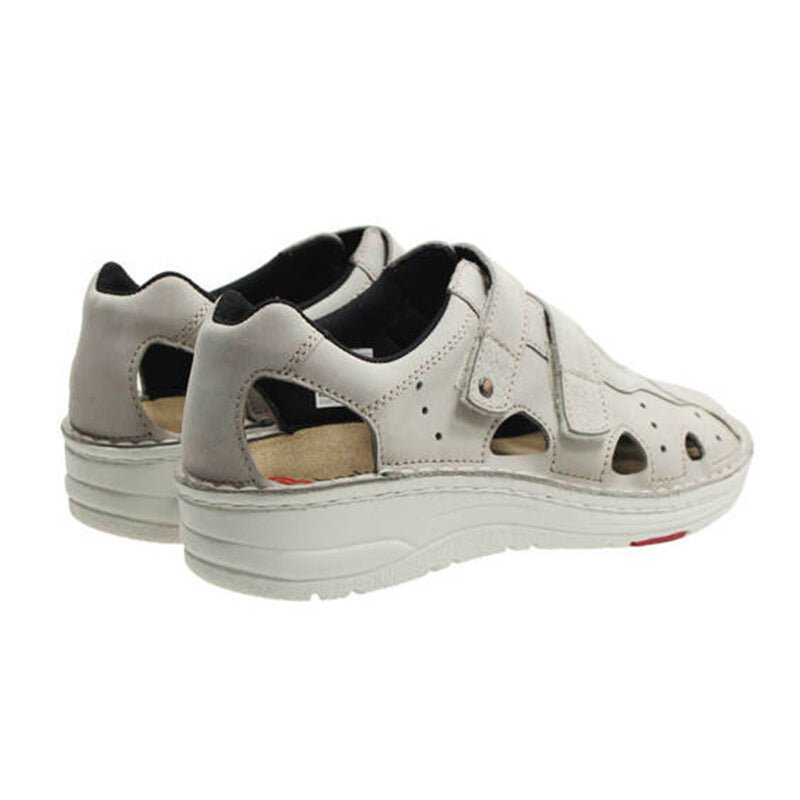 Berkemann lukket damesandal - Grå - Seniorshop