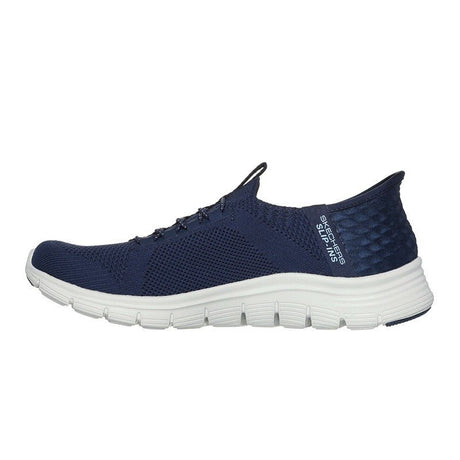 Skechers slip - in damesneaker - Navy - Seniorshop
