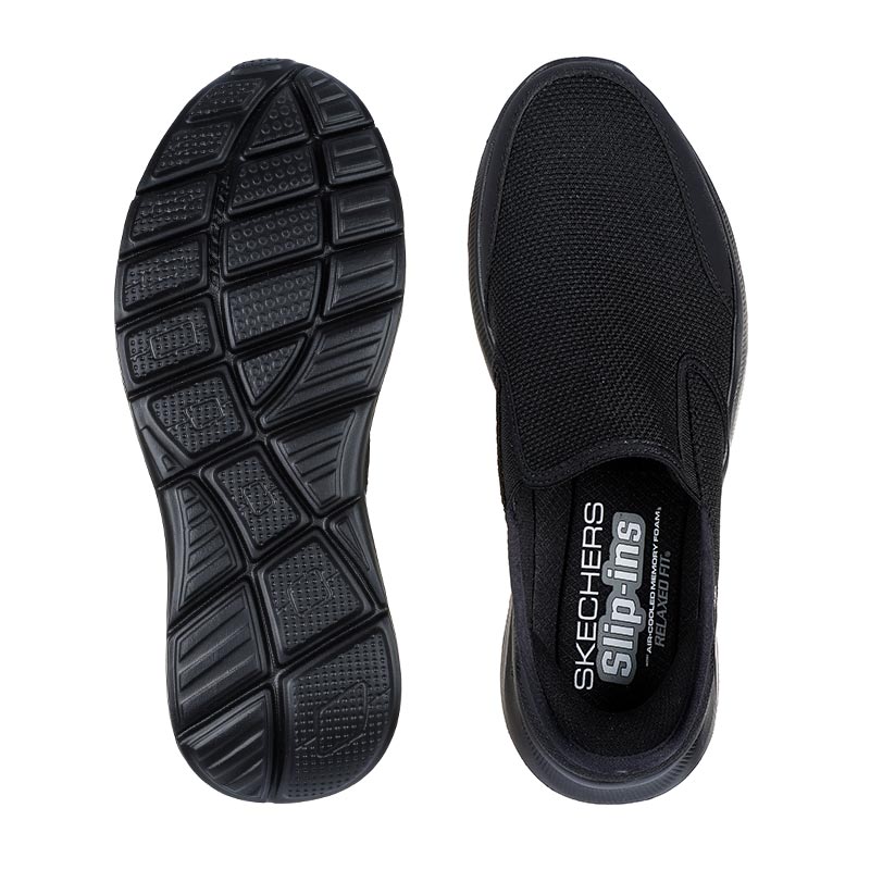 Skechers slip - in herresko - Sort - Seniorshop