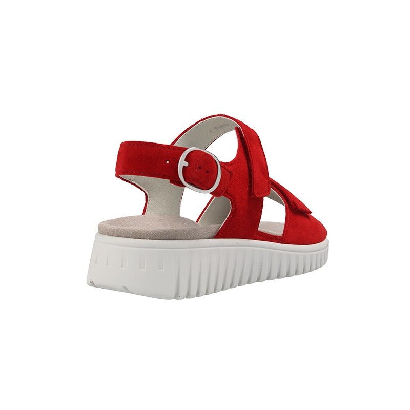 Semler damesandal - Rød - Seniorshop