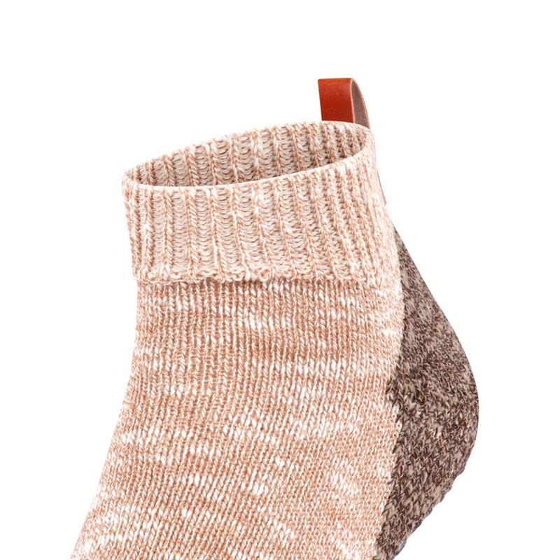 Homepads skridsikre herrestrømper - Lys brun - Seniorshop