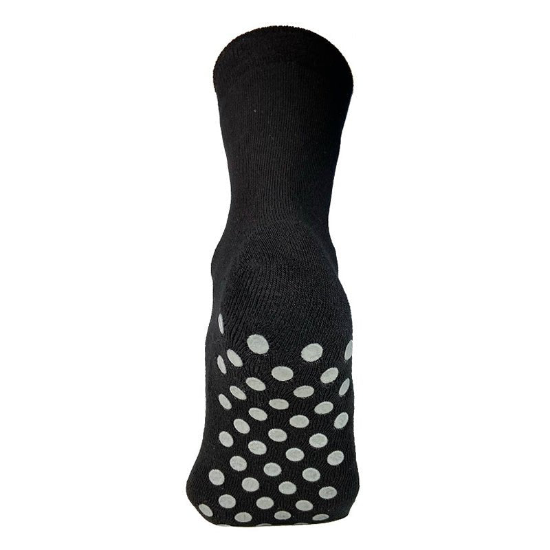 Skridsikre diabetesstrømper - Sort - Seniorshop