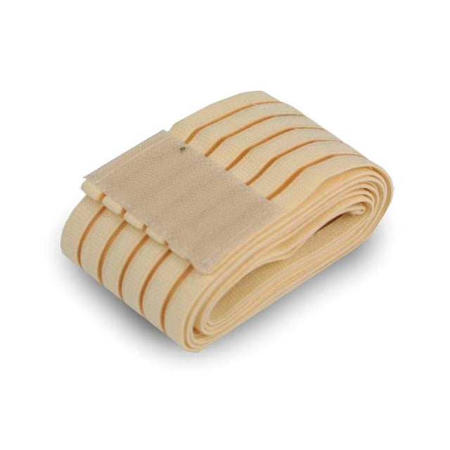 Elastisk bandage med velcro til knæ - Seniorshop