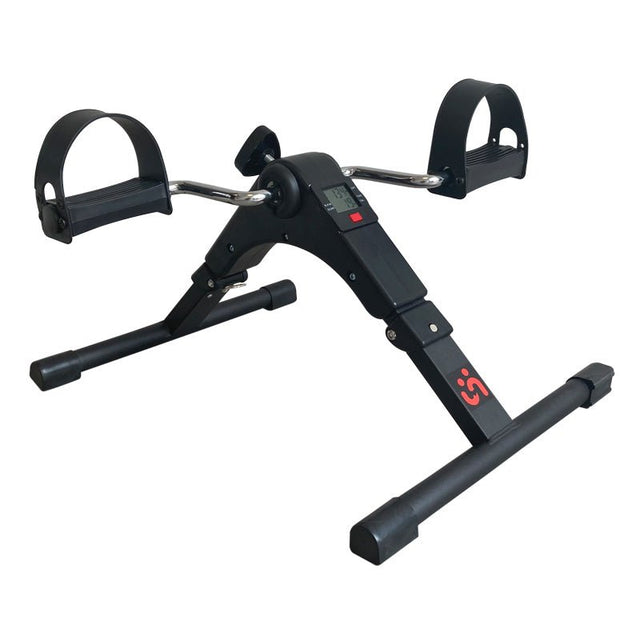 Foldbar digital pedaltræner - Sort - Seniorshop