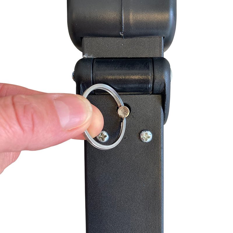 Foldbar digital pedaltræner - Hvid - Seniorshop