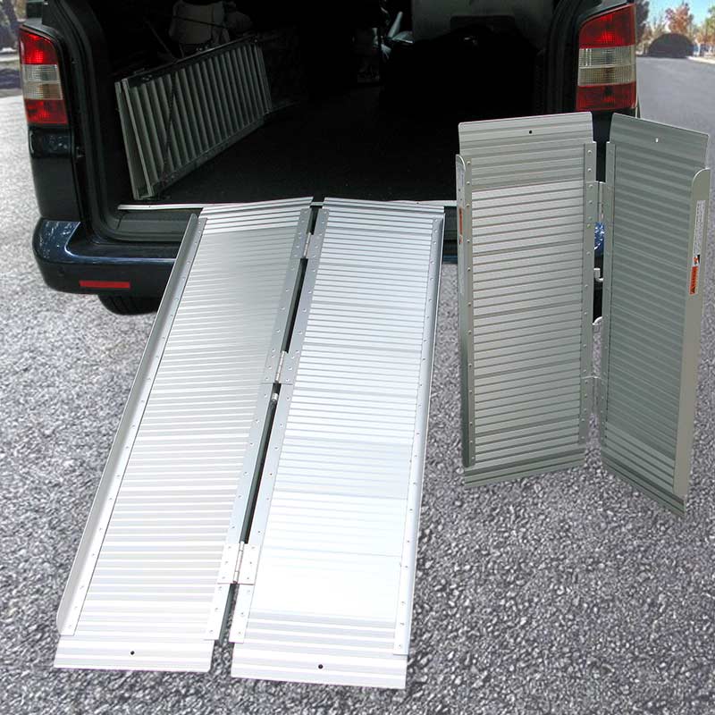 Sammenklappelig rampe - 77x150 cm - Seniorshop