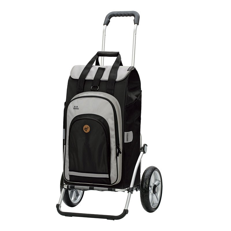 Royal indkøbsvogn med kølerum - Sort - Seniorshop