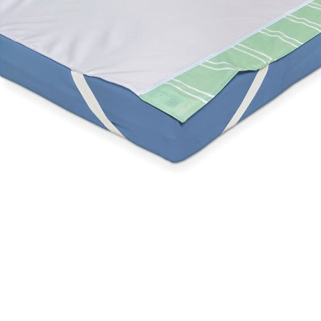 SatinSheet glidelagen med elastik - 85x200 cm - Seniorshop