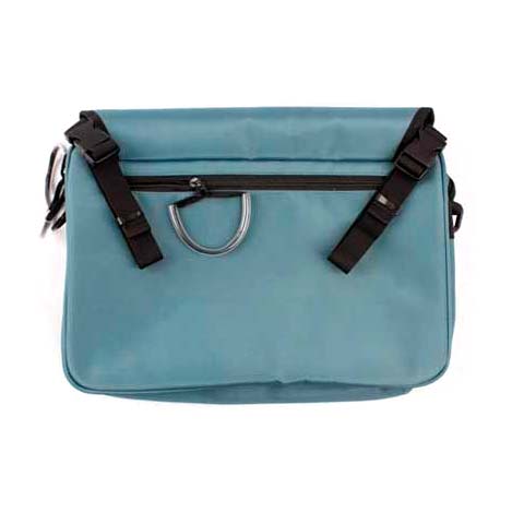 Skuldertaske med lynlås til kørestol og rollator - Seniorshop