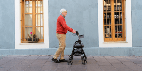 Rollator guide: Hvilken rollator skal jeg vælge? - Seniorshop