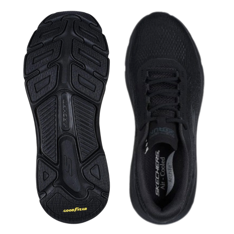 Skechers stabiele sneaker voor heren - Zwart