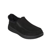 Skechers slip-in herenpantoffels - Zwart