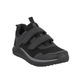 Green Comfort herresneaker med velcro - Sort