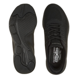 Skechers slip-in damessneaker - Zwart