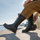 New Feet lange dameslaars - Zwart