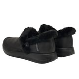 Skechers slip-in damespantoffels - Zwart