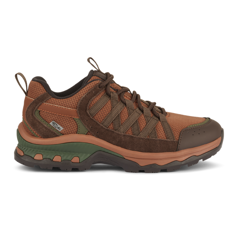 Green Comfort outdoor damessneaker - Bruin