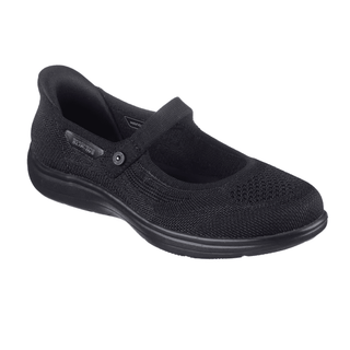 Skechers slip - in ballerina - Sort