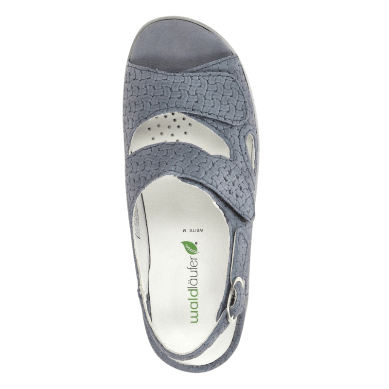 Waldläufer damesandel - Blå