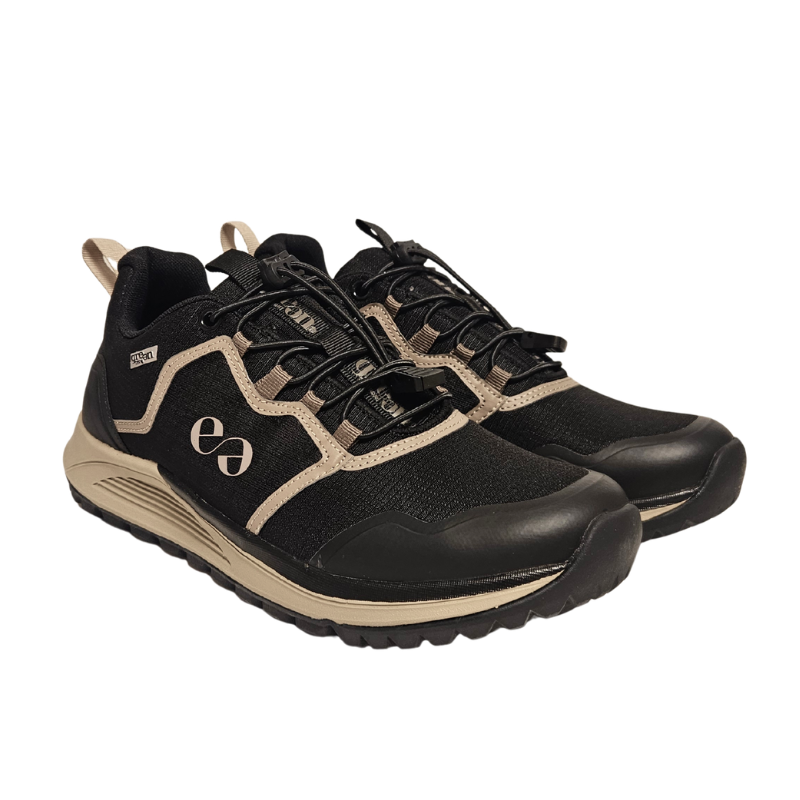 Green Comfort Outdoor Damen-Sneaker – Schwarz