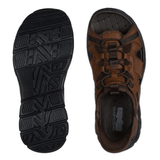 Skechers slip - in herresandal - Mørkebrun