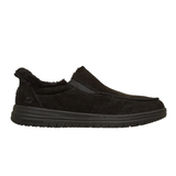 Skechers slip-in herenpantoffels - Zwart
