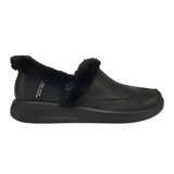 Skechers slip-in damespantoffels - Zwart