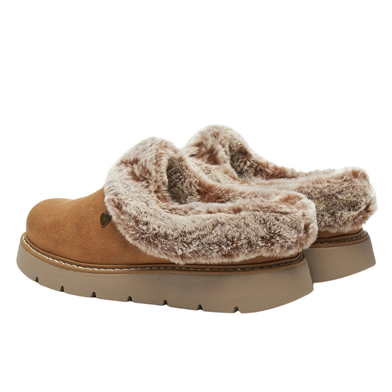Skechers damesloffen - Bruin