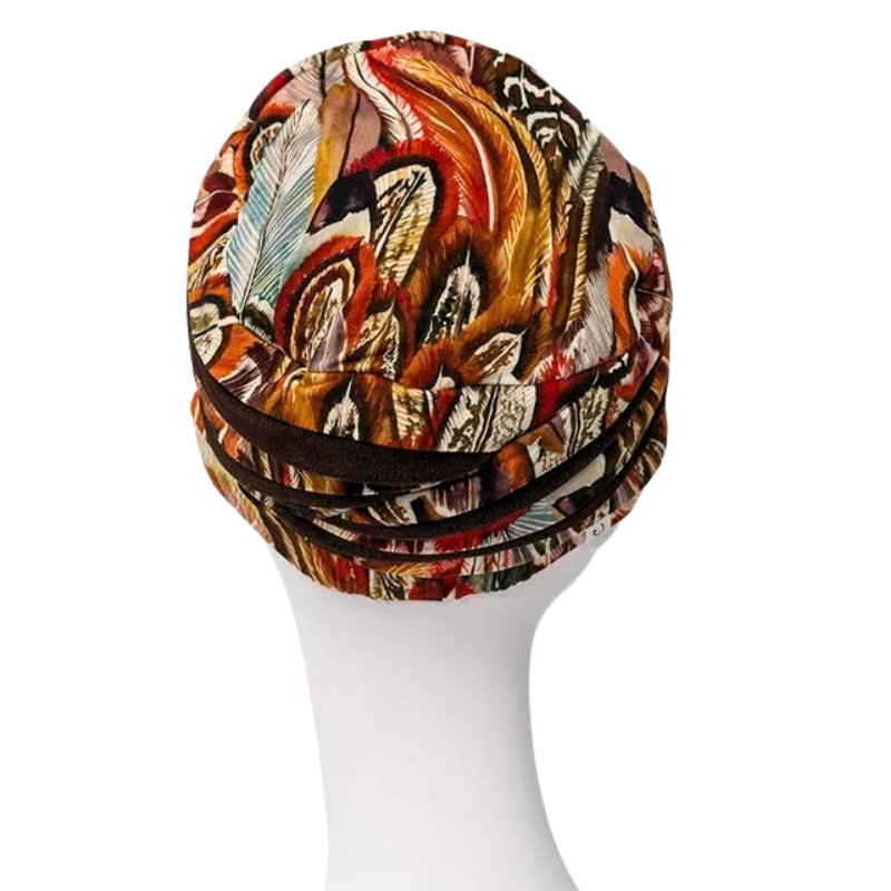 FEHLER? - 1331-4117 Shant Turban. Tribal Feathers