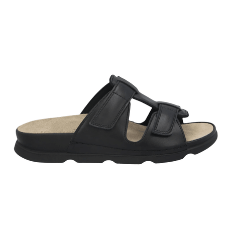 Berkemann dameslipper - Sort læder