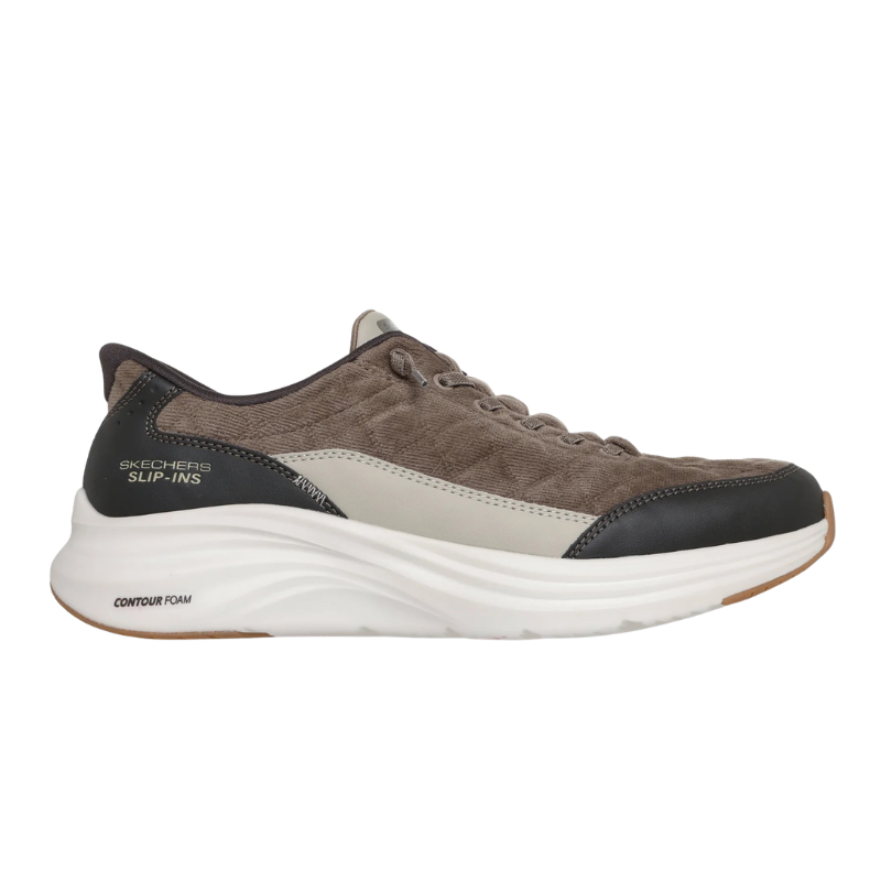 Skechers slip-in herensneaker - Olijf
