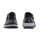 Fidelio Damen-Sneaker mit Stretch -Schwarz