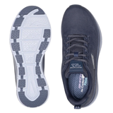 Skechers waterdichte damessneaker - Stofblauw
