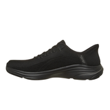 Skechers slip-in damessneaker - Zwart