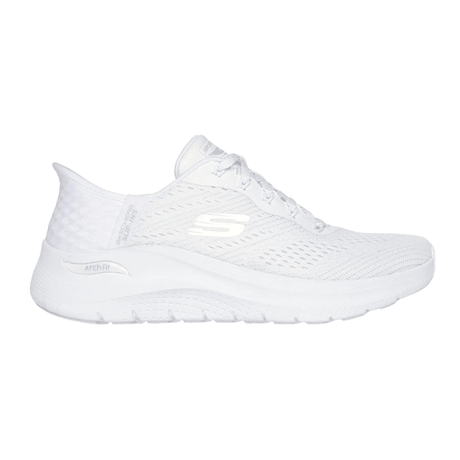 Skechers slip - in damesneaker - Hvid