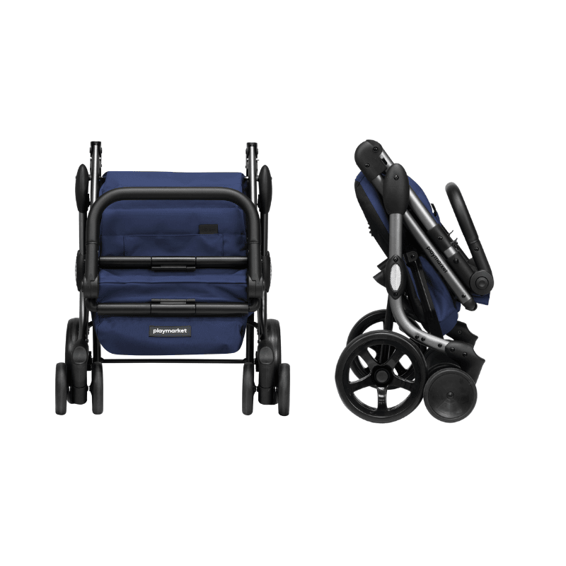 We Go Premium indkøbsvogn - Blå