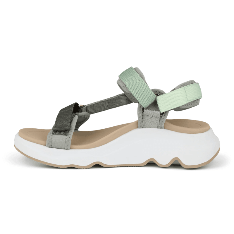 Green Comfort sporty damesandal - Grøn